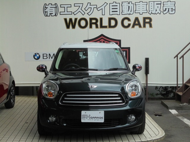 中古車 Bmw ミニクロスオーバー クーパー オプション付1 3万km の中古車詳細 13 223km B26グリーン ホワイト 静岡県 155万円 中古車情報 中古車検索なら 車選びドットコム 車選び Com