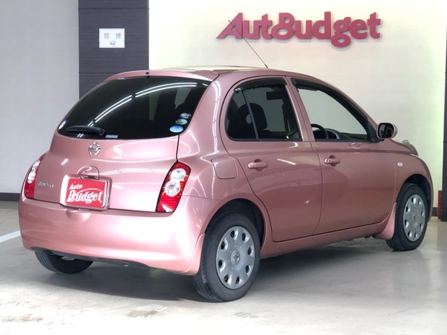 中古車 日産 マーチ 1 2 12e タイミングチェーン式 禁煙車 の中古車詳細 106 5km ピンク 福岡県 12 8万円 中古 車情報 中古車検索なら 車選びドットコム 車選び Com