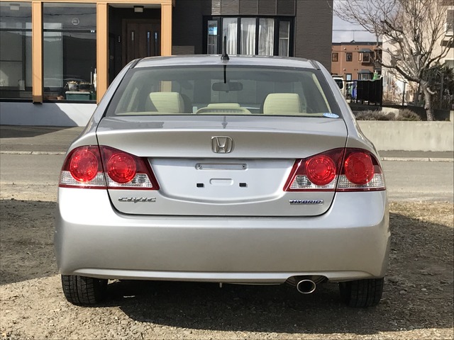 中古車 ホンダ シビックハイブリッド 1 3 Mxb ナビ テレビ の中古車詳細 75 000km シルバー 北海道 27万円 中古車 情報 中古車検索なら 車選びドットコム 車選び Com
