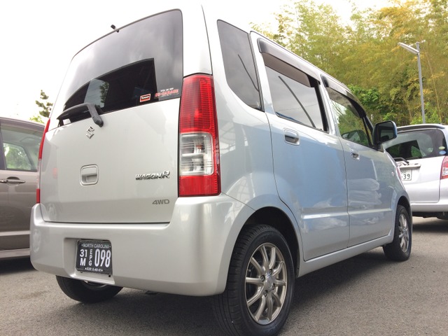 中古車 スズキ ワゴンR 4WD リモコンキー 社外AW の中古車詳細 (76,680 