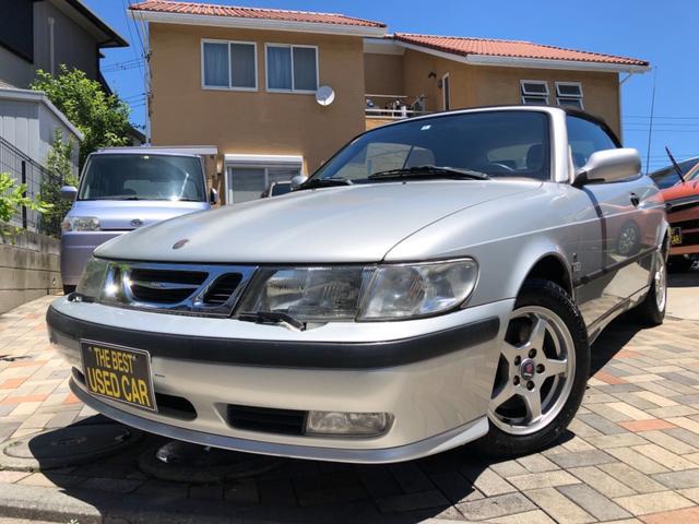 中古車 サーブ 9 3カブリオレ Se 2 0t 左hカブリオレlhd本革シートetc 57 990km シルバー 神奈川県 45万円 中古車情報 中古車検索なら 車選びドットコム