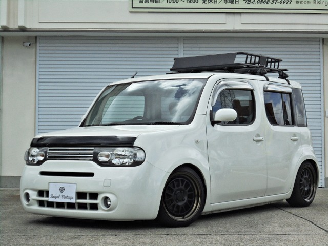 中古車 日産 キューブ 1 5 15x 1 5x Vセレ タナベ車高調 Work新品16awキャリア の中古車詳細 103 000km パールホワイト 愛知県 49万円 中古車情報 中古車検索なら 車選びドットコム 車選び Com