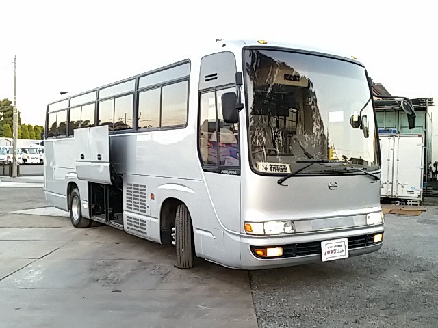 中古車 日野 メルファ 観光バス仕様 全国乗入れ可 Nox適合車 301 738km シルバー 千葉県 348 7万円 中古車情報 中古車 検索なら 車選びドットコム