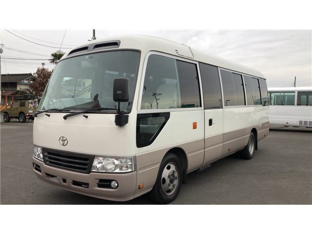 中古車 トヨタ コースター Lx 29人乗ハイルーフロング観音扉at の中古車詳細 198 216km ホワイト 栃木県 2万円 中古車情報 中古車検索なら 車選びドットコム 車選び Com