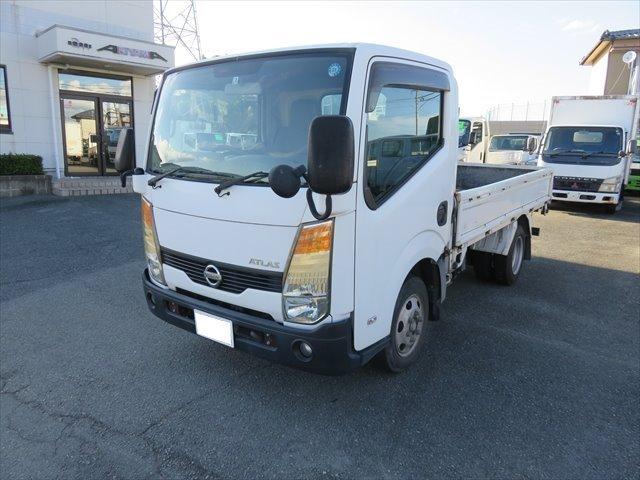 中古車 日産 アトラス 1 5t 全低床 平ボデー 192 000km ホワイト 福岡県 78万円 中古車情報 中古車検索なら 車選びドットコム 車選び Com