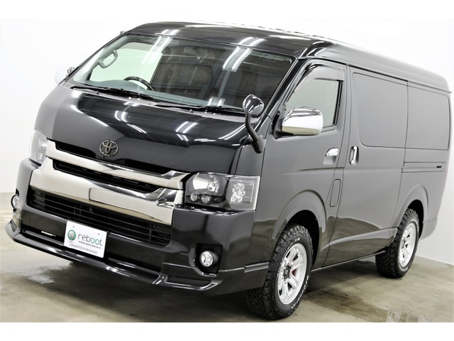 中古車 トヨタ ハイエースバン 2 7 スーパーgl ワイド ロング ダークプライム ミドルルーフ 4wd 新品16インチ アルミ フルセグナビ の中古車詳細 72 000km 9ブラックマイカ 北海道 318万円 中古車情報 中古車検索なら 車選びドットコム 車選び Com