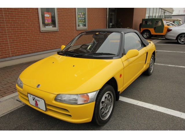 中古車 ホンダ ビート ワンオーナー オリジナル 極上質車 の中古車詳細 6 600km イエロー 三重県 240万円 中古車情報 中古車検索なら 車選びドットコム 車選び Com