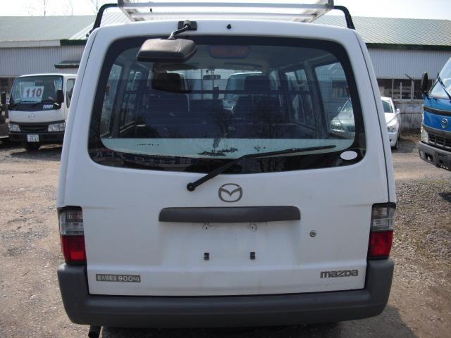中古車 マツダ ボンゴバン 2 0 Dx 低床 ディーゼル 4wd ターボ ルーフキャリア 積載900kg の中古車詳細 111 000km 白 北海道 98万円 中古車情報 中古車検索なら 車選びドットコム 車選び Com