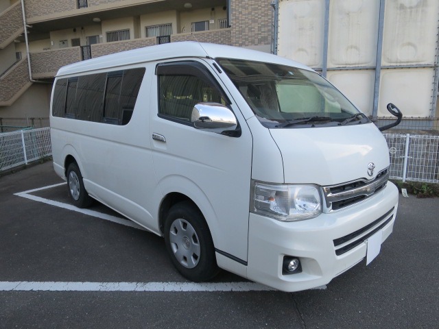 中古車情報 トヨタ ハイエース 2 7 ウェルキャブ 送迎仕様車 ロング Glベース 修復歴無し 走行距離 2 7万km カラー ホワイト 販売地域 福岡県太宰府市 中古車を探すなら Carme カーミー 中古車