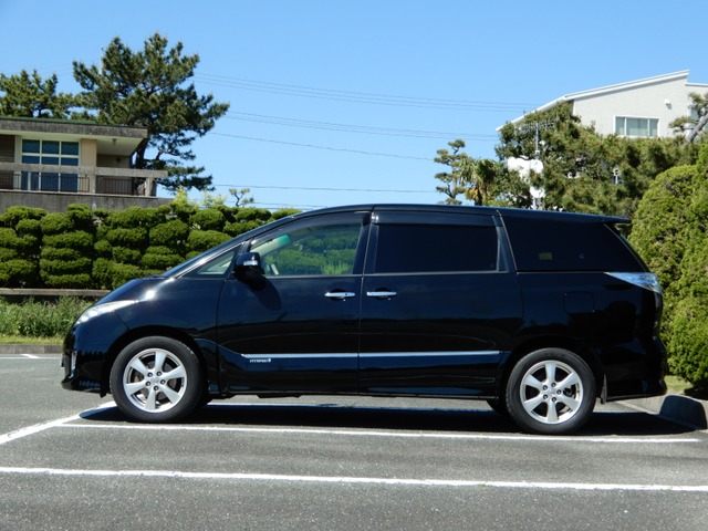 中古車 トヨタ エスティマハイブリッド 自社 ローン 保証人無 117 000km ブラック 愛知県 148 8万円 中古車情報 中古車 検索なら 車選び Com