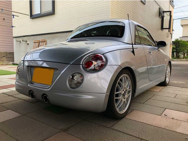 中古車 ダイハツ コペン アルティメットエディションii レカロシート 車高調 夏のみ走行車庫保管 の中古車詳細 6 000km シルバー 北海道 163 8万円 中古車情報 中古車検索なら 車選びドットコム 車選び Com