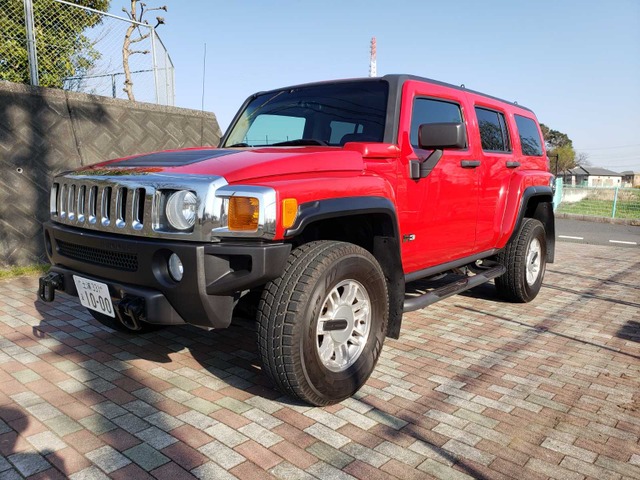 中古車 ハマー H3 タイプs 4wd 正規ディーラーナビetcバックカメラ 000km レッド 埼玉県 135万円 中古車情報 中古車検索なら 車選びドットコム