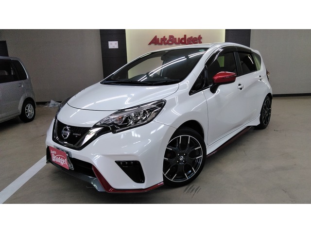 中古車 日産 ノート 1 6 Nismo S ワンオーナー フルエアロ 外マフラー5m 47 065km ホワイト 福岡県 146 8万円 中古車情報 中古車検索なら 車選びドットコム 車選び Com