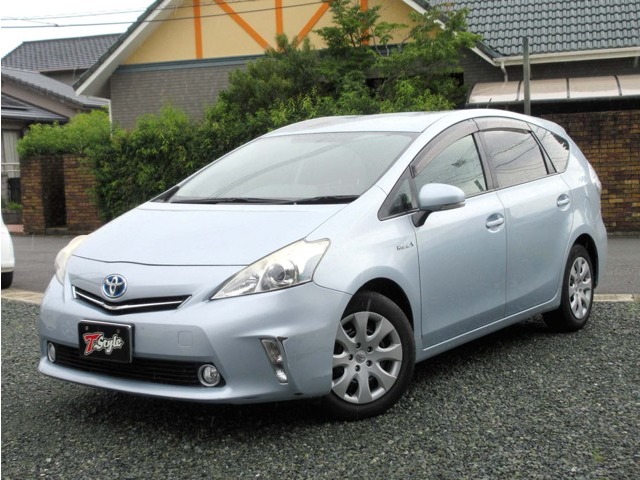 中古車 トヨタ プリウスa 1 8 S Lセレクション 5人乗り 地デジtvナビ Etc の中古車詳細 000km 薄青m 福岡県 74 8万円 中古車情報 中古車検索なら 車選びドットコム 車選び Com