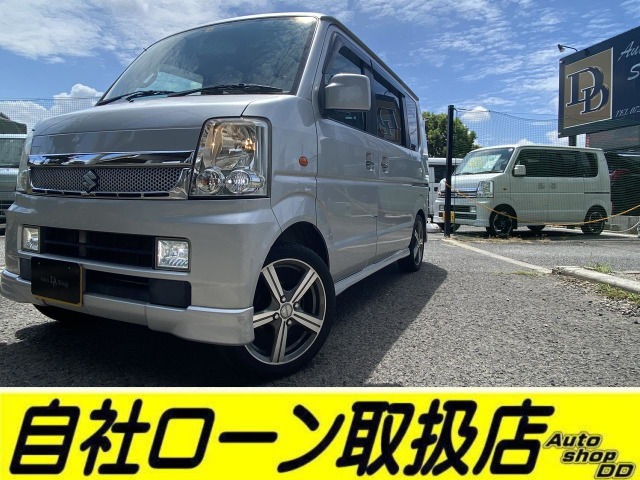 中古車情報 スズキ エブリイワゴン Pzターボ 修復歴無し 走行距離 13 2万km カラー シルバー 販売地域 大阪府堺市西区 中古車 を探すなら Carme カーミー 中古車