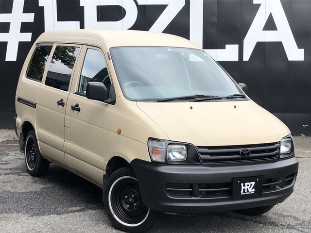 中古車 トヨタ タウンエースバン 1 8 Gl 低床 ハイルーフ レトロルック ホワイトリボンタイヤ 79 000km オリジナルマットベージュ 埼玉県 39万円 中古車情報 中古車検索なら 車選びドットコム