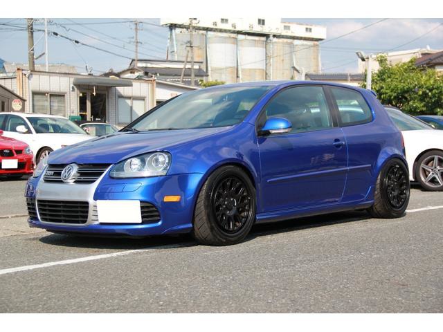 中古車 フォルクスワーゲン ゴルフ R32 4wd 6mt 左h Usdm カスタム多数 150 000km ブルー 福岡県 138万円 中古車情報 中古車検索なら 車選び Com