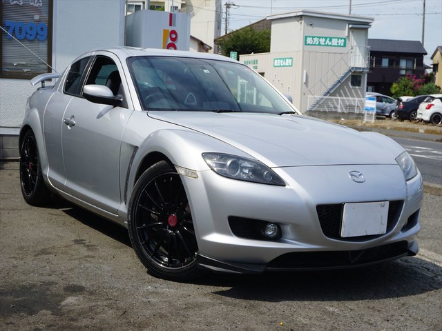 中古車 マツダ Rx 8 タイプs Rsrダウンサスフロントリヤスポイラー 55 329km シルバー 神奈川県 Sold Out 中古車情報 中古車検索なら 車選びドットコム 車選び Com