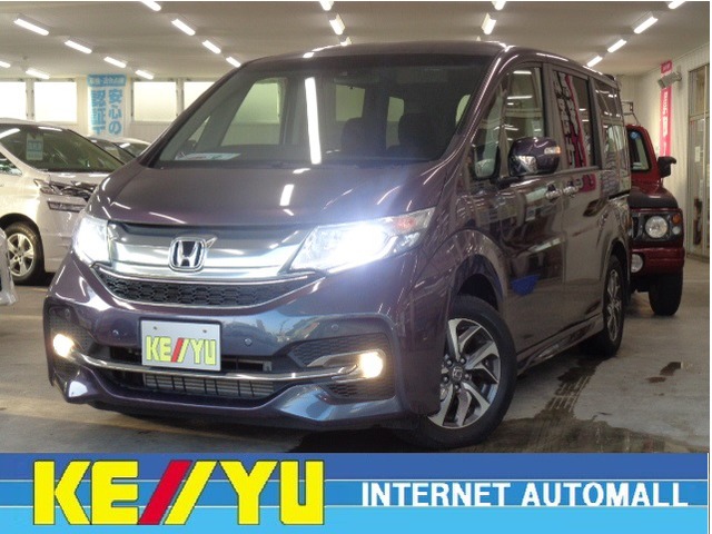 中古車 ホンダ ステップワゴン 1 5 スパーダ ホンダ センシング 地デジsdツインナビリアカメラ 両側自動 15 677km ダークパープル 新潟県 198 9万円 中古車情報 中古車検索なら 車選びドットコム