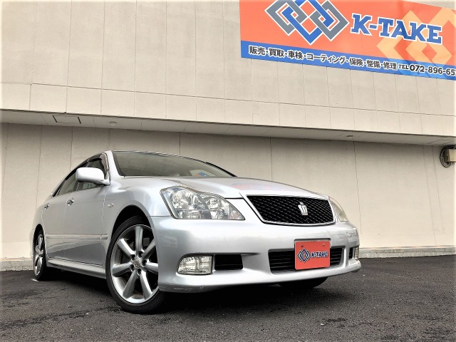 中古車 トヨタ クラウンアスリート 3 5 後期型 純正hddナビ 12 751km シルバーメタリック 大阪府 39 9万円 中古 車情報 中古車検索なら 車選び Com