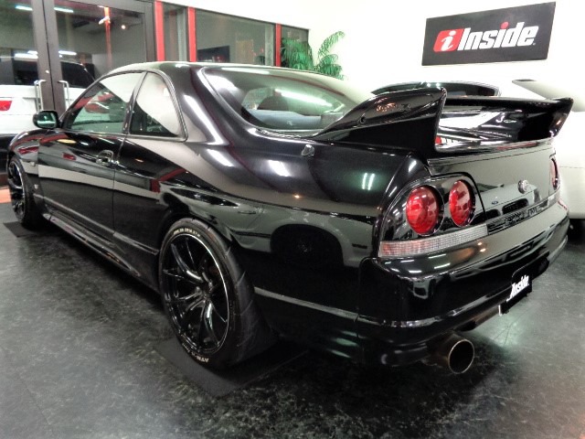 中古車 日産 スカイラインクーペ 2 5 Gts25t タイプm 33gtr仕様hksタービンパワーfc 改ざん車両 ブラック 大阪府 1万円 中古車情報 中古車検索なら 車選びドットコム 車選び Com