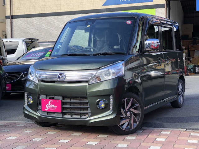 中古車 マツダ フレアワゴン カスタムスタイル Xt 2年保証 ナビ Tv Etc Bカメラ の中古車詳細 91 0km グリーン 福岡県 59 8万円 中古車情報 中古車検索なら 車選びドットコム 車選び Com
