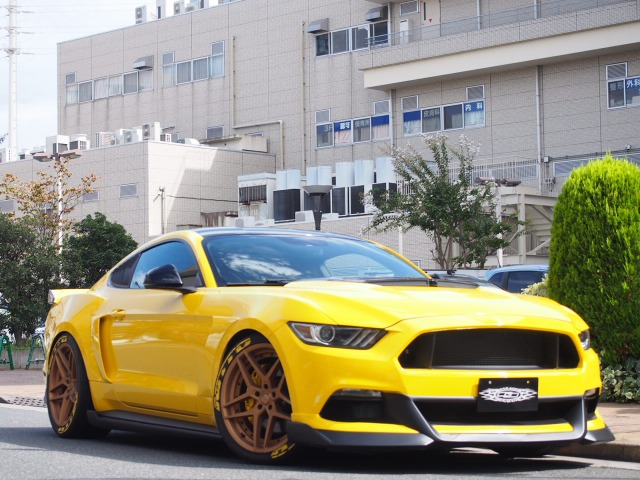 中古車 フォード マスタング 50イヤーズエディション ディーラー車50yearsedition の中古車詳細 19 458km イエロー 東京都 価格応談 中古車情報 中古車検索なら 車選びドットコム 車選び Com