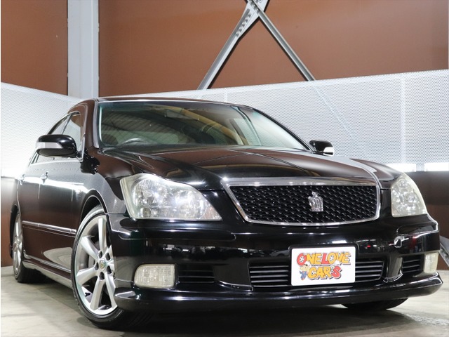 中古車 トヨタ クラウンアスリート 3 5 純正hddナビ バックカメラ Etc の中古車詳細 122 700km ブラック 2 愛知県 63 8万円 中古車情報 中古車検索なら 車選びドットコム 車選び Com