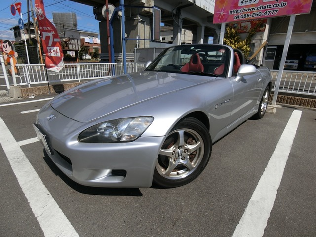 中古車 ホンダ S00 電動オープン 6mt 赤本革 Lsd の中古車詳細 86 000km シルバー 岡山県 248万円 中古車 情報 中古車検索なら 車選びドットコム 車選び Com