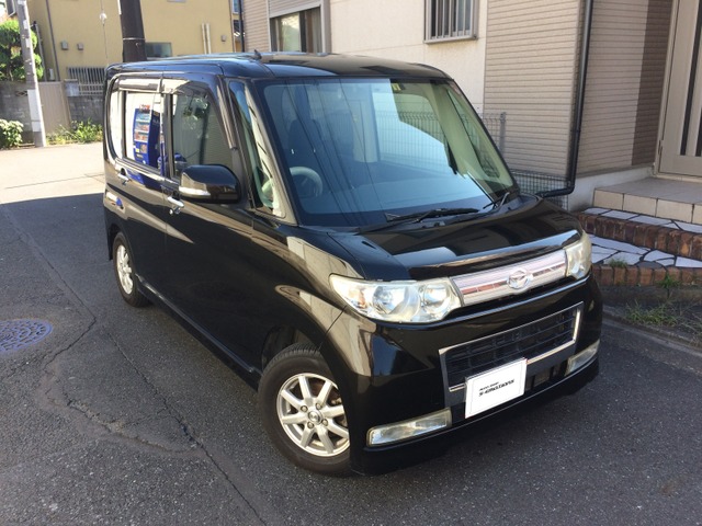 中古車 ダイハツ タントカスタム Rs 地デジナビ Etc の中古車詳細 131 446km ブラック 東京都 21 3万円 中古車 情報 中古車検索なら 車選びドットコム 車選び Com