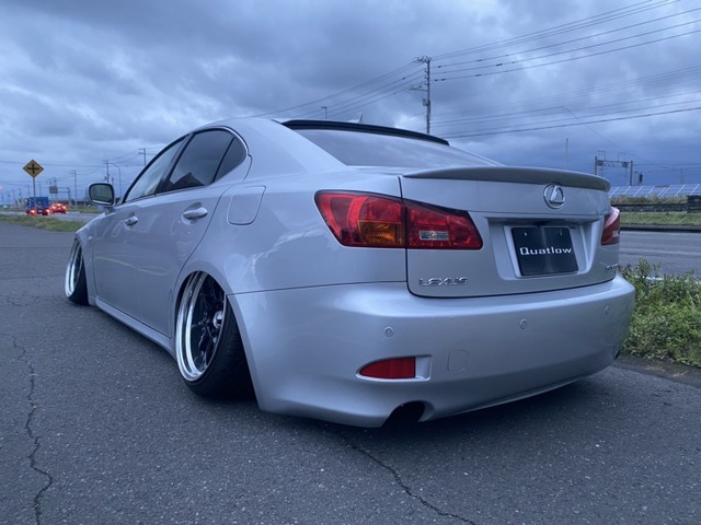中古車 レクサス Is350 バージョンs 社外エアサス 社外アーム サンルーフ 129 150km シルバー 北海道 118 8万円 中古車情報 中古車検索なら 車選びドットコム 車選び Com