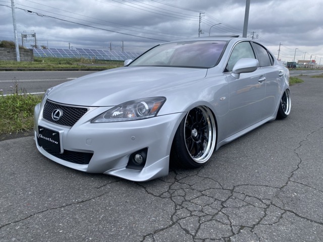 中古車 レクサス Is350 バージョンs 社外エアサス 社外アーム サンルーフ 129 150km シルバー 北海道 118 8万円 中古車情報 中古車検索なら 車選びドットコム 車選び Com