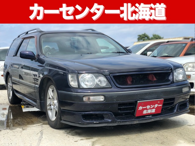中古車 日産 ステージア 2 5 Rs Four 4wd レカロシート Wサンルーフ の中古車詳細 185 000km ダークブルー 北海道 Sold Out 中古車情報 中古車検索なら 車選びドットコム 車選び Com