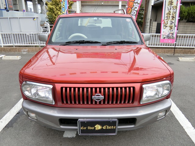 中古車 日産 ラシーン 1 5 タイプa 4wd 背面タイヤ Hddナビ Cd Dvd再生 の中古車詳細 118 000km ワインレッド 岡山県 万円 中古車情報 中古車検索なら 車選びドットコム 車選び Com