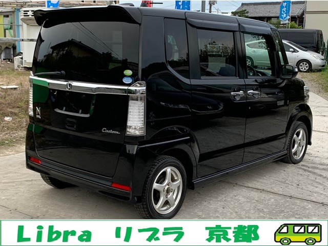 中古車 ホンダ N Boxカスタム G Lパッケージ 車検整備付 左電動ドア ナビtv の中古車詳細 136 300km ブラック 京都府 45 8万円 中古車情報 中古車検索なら 車選びドットコム 車選び Com