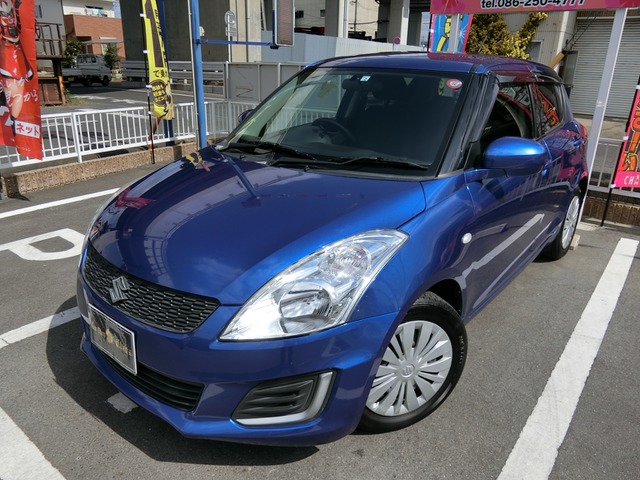 中古車 スズキ スイフト 1 2 Xg Dje アイドリングストップ ナビtv Bカメラ の中古車詳細 59 000km ブルー 岡山県 39 8万円 中古車情報 中古車検索なら 車選びドットコム 車選び Com