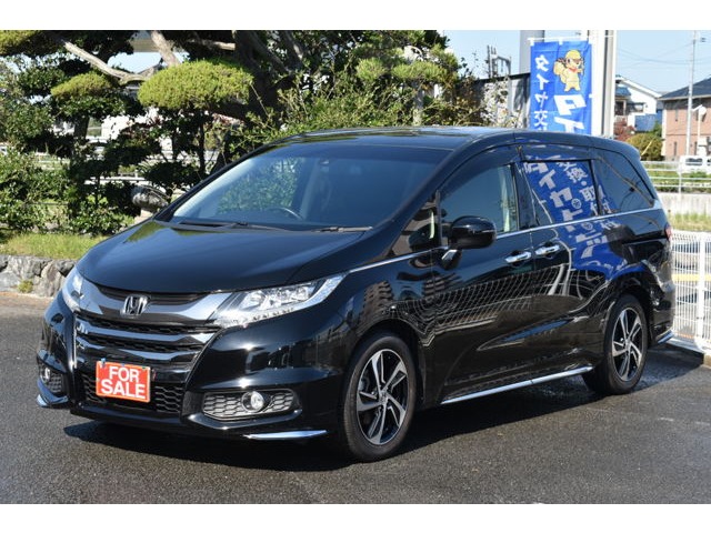中古車 ホンダ オデッセイ 2 4 アブソルート X ホンダ センシング ワンオーナー禁煙車純正ナビtv衝突軽減 の中古車詳細 41 000km 黒 愛媛県 239 8万円 中古車情報 中古車検索なら 車選びドットコム 車選び Com