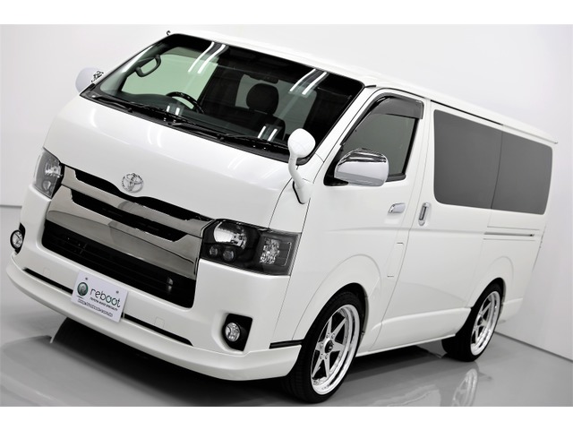 中古車 トヨタ ハイエースバン 3 0 スーパーgl ダークプライム ロング ディーゼル 4wd ファブレス19インチ ビルシュタイン の中古車詳細 79 000km 070ホワイトパールクリスタルシャイン 北海道 408万円 中古車情報 中古車検索なら 車選びドットコム 車選び Com