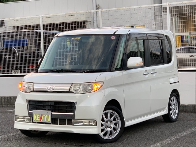 中古車 ダイハツ タントカスタム Rs ターボ車 左側オートスライドドア の中古車詳細 55 955km パールホワイト 宮城県 49 9万円 中古車情報 中古車検索なら 車選びドットコム 車選び Com