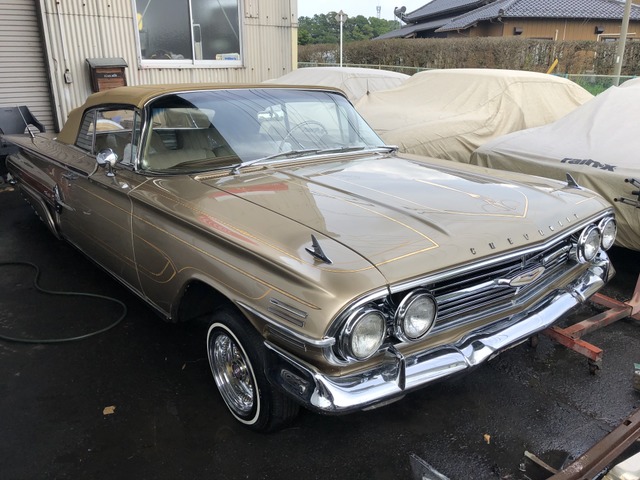 中古車 シボレー インパラ コンバーチブル 国内新規 インディビメンバーカー の中古車詳細 ゴールド 埼玉県 1 5万円 中古車 情報 中古車検索なら 車選びドットコム 車選び Com