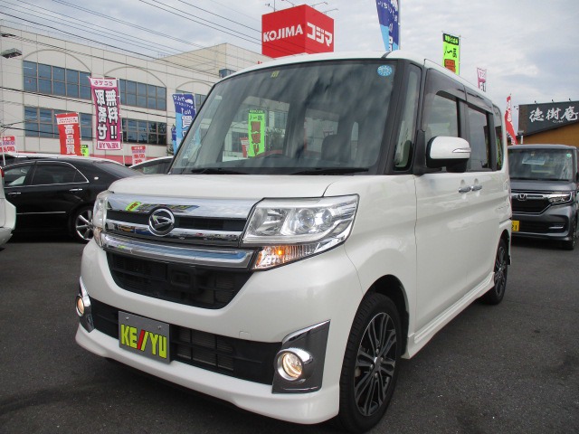 中古車 ダイハツ タントカスタム Rs Sa ターボ 両側自動ドア 禁煙車 の中古車詳細 24 819km パールホワイト 東京都 119 9万円 中古車情報 中古車検索なら 車選びドットコム 車選び Com