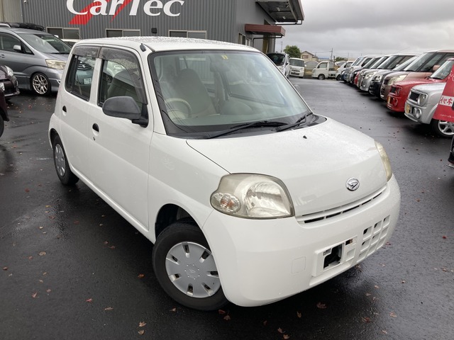中古車 ダイハツ エッセ D クリーニング済 軽自動車 の中古車詳細 85 070km ホワイト 静岡県 11万円 中古車情報 中古車検索なら 車選びドットコム 車選び Com