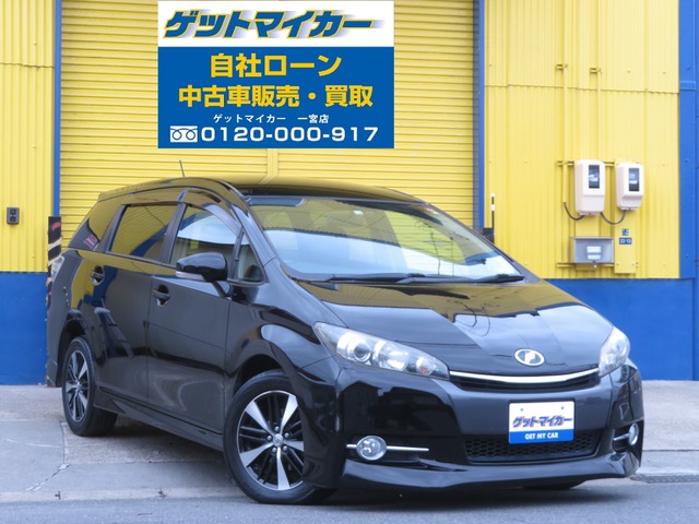 中古車 トヨタ ウィッシュ 1 8 S 自社ローン フルセグ Hdd Rモニター の中古車詳細 109 446km ブラック 愛知県 84万円 中古車情報 中古車検索なら 車選びドットコム 車選び Com