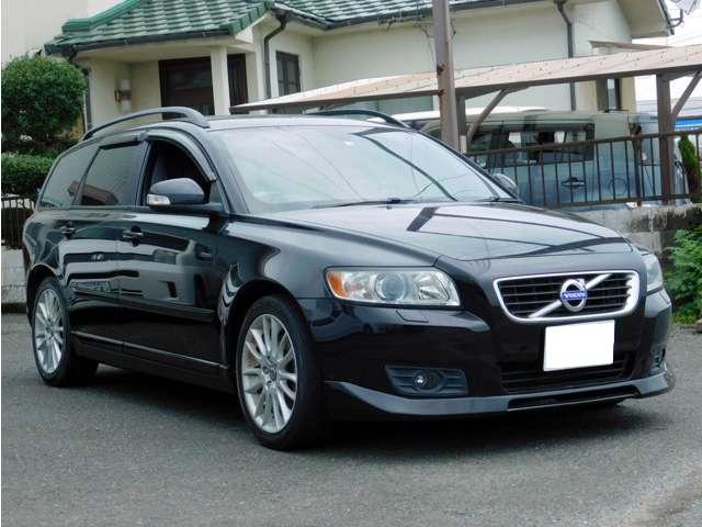 中古車 ボルボ V50 2 0e アクティブプラス 社外地デジtvナビ Pwシート Etc の中古車詳細 116 000km 黒 佐賀県 38万円 中古車情報 中古車検索なら 車選びドットコム 車選び Com