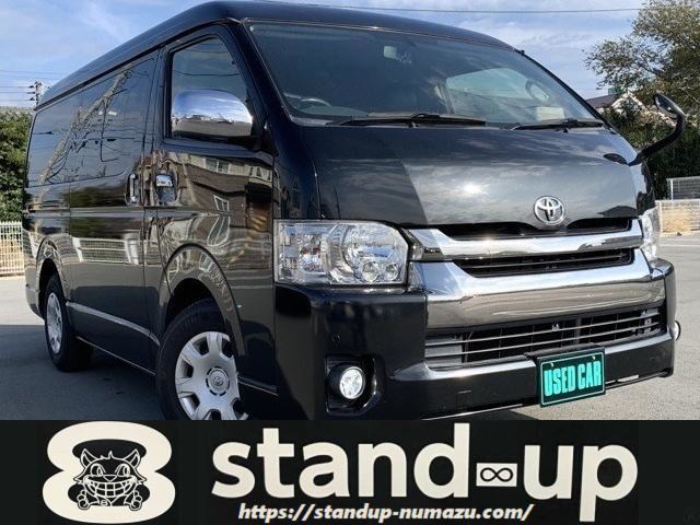 中古車 トヨタ ハイエースバン スーパーgl ダークプライム ワイド ミドルルーフ の中古車詳細 161 000km ブラック 静岡県 0万円 中古車情報 中古車検索なら 車選びドットコム 車選び Com