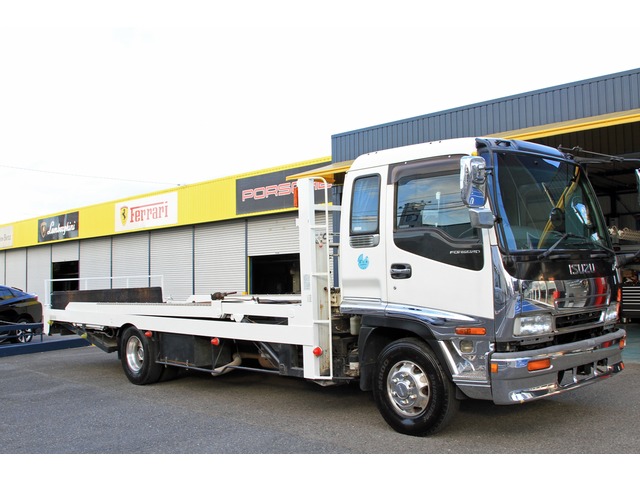 中古車 いすゞ フォワード ウィングカスタム 積載車ローダー カスタムターボ日新2台積 の中古車詳細 1 900km ホワイト 奈良県 515万円 中古車情報 中古車検索なら 車選びドットコム 車選び Com