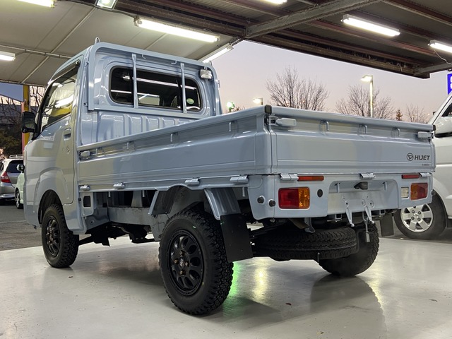 中古車 ダイハツ ハイゼットトラック エクストラ Saiiit リフトアップ マッドタイヤ 2年保証 の中古車詳細 3km ミストブルーm 大阪府 90万円 中古車情報 中古車検索なら 車選びドットコム 車選び Com