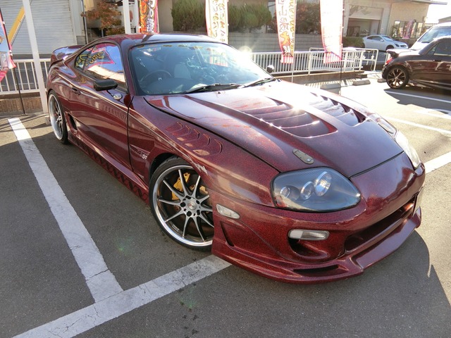 中古車 トヨタ スープラ 3 0 Sz R 純正6mt 外ターボ ガルウィング の中古車詳細 98 000km レッド 岡山県 Sold Out 中古車情報 中古車検索なら 車選びドットコム 車選び Com
