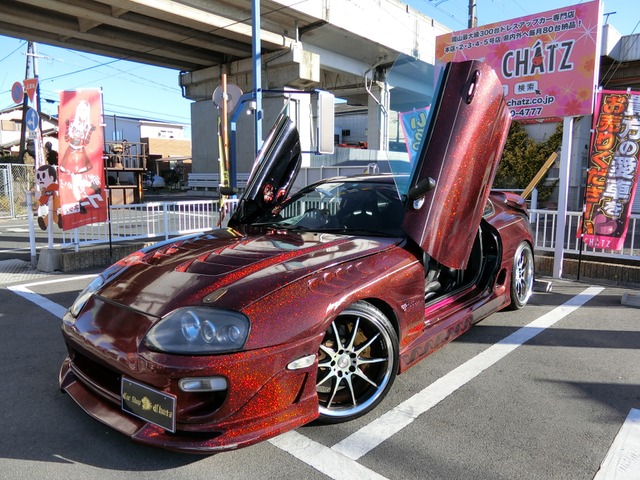 中古車 トヨタ スープラ 3 0 Sz R 純正6mt 外ターボ ガルウィング の中古車詳細 98 000km レッド 岡山県 Sold Out 中古車情報 中古車検索なら 車選びドットコム 車選び Com