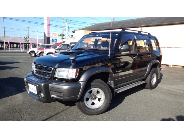 中古車 いすゞ ビッグホーン 3 0 プレジール ロング ディーゼル 4wd 迫力のフォルム の中古車詳細 153 000km ブラック 静岡県 7万円 中古車情報 中古車検索なら 車選びドットコム 車選び Com